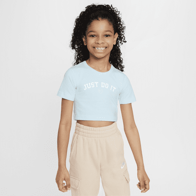 Nike Sportswear Big Kids' (Girls') Crop T-Shirt. Nike.com