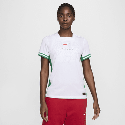 Maglia da calcio replica Nike Dri-FIT Nigeria (squadra femminile) 2024/25 Stadium da donna – Home