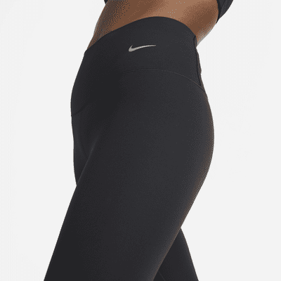 Leggings cropped de tiro alto de sujeción suave para mujer Nike Zenvy