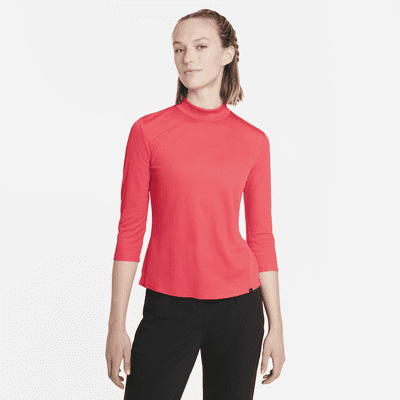 nike golf mock neck long sleeve