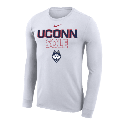 UConn Legend Men's Nike Dri-FIT College Long-Sleeve T-Shirt. Nike.com