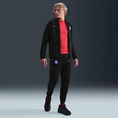 Paris Saint-Germain Tech Windrunner Men's Nike Total 90 Football Fleece Hoodie
