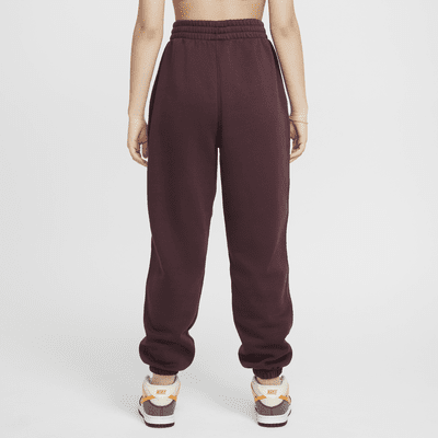 Pants holgados para niña Nike Sportswear Club Fleece