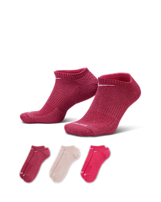 Unisex носки Nike Everyday Plus Cushion Training No-Show Socks (3 Pairs) для тренировок