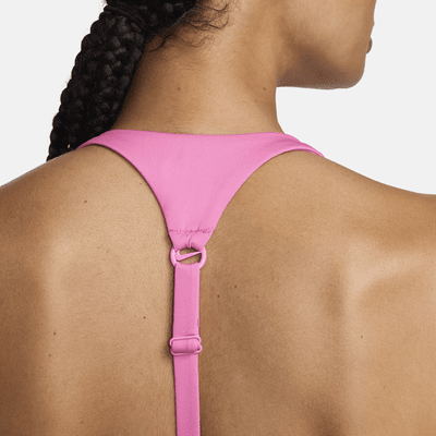 Top tankini de cuello cuadrado para mujer Nike Swim Essential