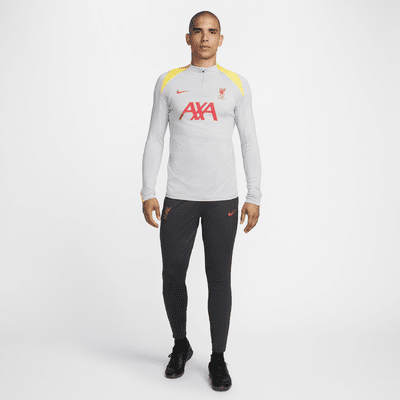 Calças de futebol Nike Dri-FIT do terceiro equipamento Strike Liverpool FC para homem