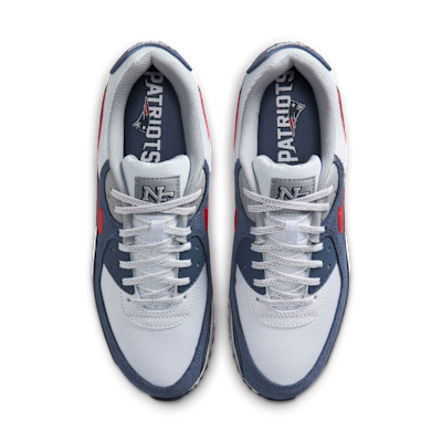 New England Patriots Air Max 90 Men's Nike Shoes