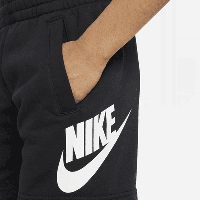 Shorts de French Terry para niños talla grande Nike Sportswear Club Fleece