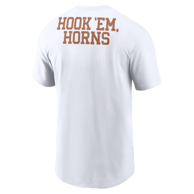 Playera universitaria Nike para hombre Texas Longhorns Blitz