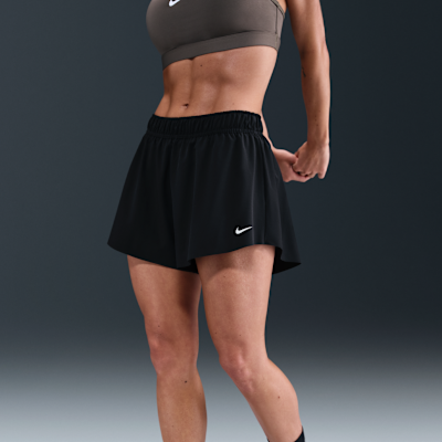 Nike One Women's Repel Mid-Rise 3" Brief-Lined Shorts