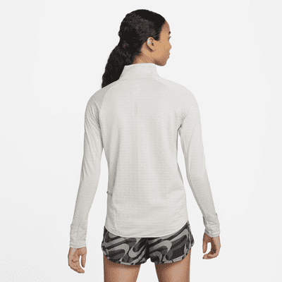 Camisola de running com fecho até meio Nike Therma-FIT para mulher