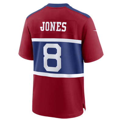 Jersey para el partido de la NFL Nike para hombre Daniel Jones New York Giants