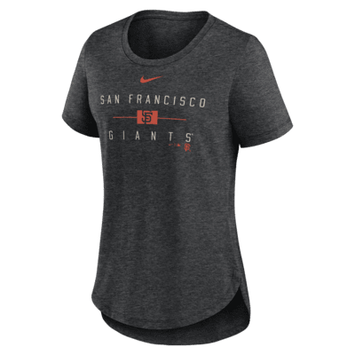 San Francisco Giants Knockout Team Stack Women's Nike MLB T-Shirt