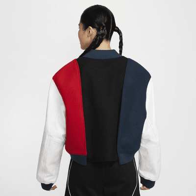 Nike Women by YOON Women's Oversized Varsity Jacket