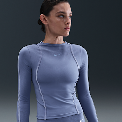 Nike One Fitted Women's Dri-FIT Long-Sleeve Top