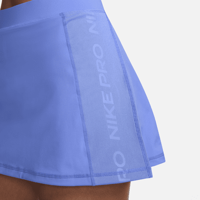 Falda pantalón con bolsillos de tiro alto de 8 cm para mujer Nike Pro Dri-FIT