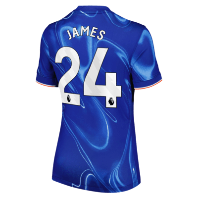 Jersey de fútbol Nike Dri-FIT del Chelsea local 2024/25 Stadium Reece James para mujer