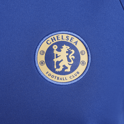 Chelsea F.C. Academy Pro Men's Nike Full-Zip Knit Football Jacket. Nike UK