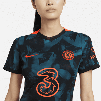 : Nike 2020-2021 Chelsea Home Ladies Football Soccer T