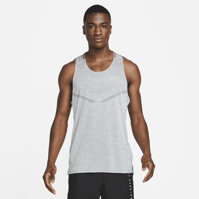 Nike Men's Dri-Fit ADV Techknit Ultra Tank Top, XL, Black