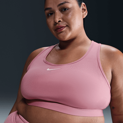 Nike Swoosh Medium Support Women's Padded Sports Bra (Plus Size)