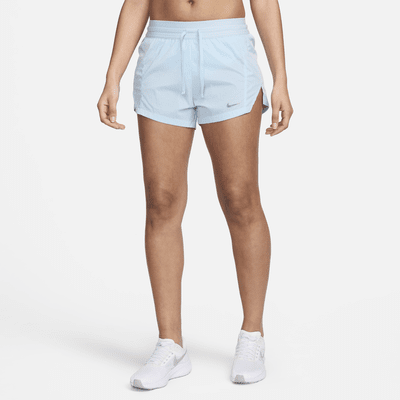 Nike Running Division hardloopshorts met halfhoge taille en binnenbroekje voor dames (8 cm)