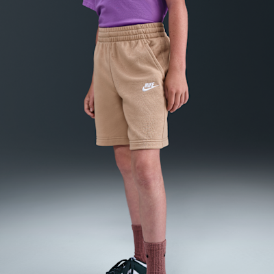 Nike Sportswear Club Fleece Big Kids' French Terry Shorts