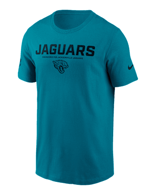 Мужская футболка Jacksonville Jaguars Sideline Team Issue Nike Dri-FIT NFL