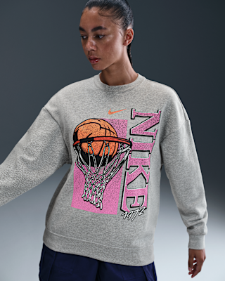 Женские  Nike Club Fleece Loose Crew