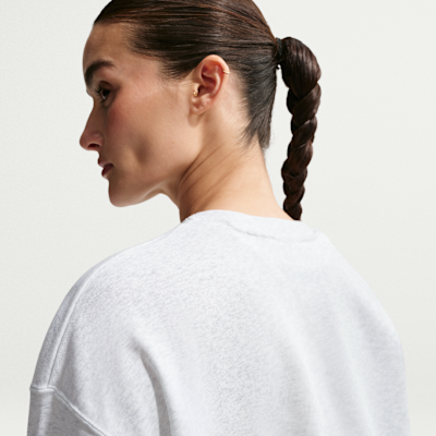 나이키 스포츠웨어 칠 테리 여성 오버사이즈 프렌치 테리 크루넥 스웻셔츠