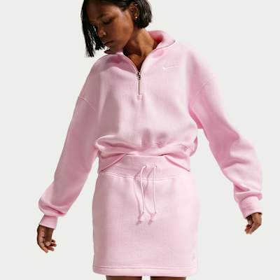 ナイキ スポーツウェア フェニックス フリース ウィメンズ ハイウエスト スリム ミニ スカート