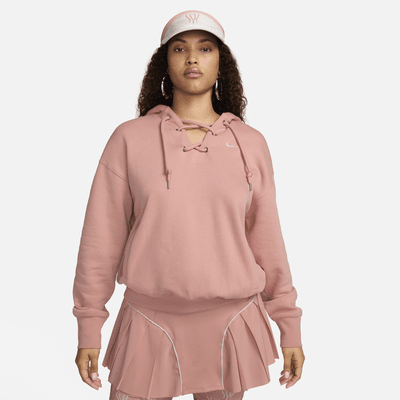 Sudadera con gorro sin cierre de tejido Fleece para mujer Serena Williams Design Crew