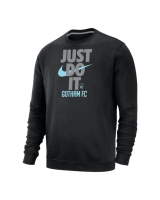 Мужской свитшот Gotham FC Club Fleece Nike Soccer Crew-Neck