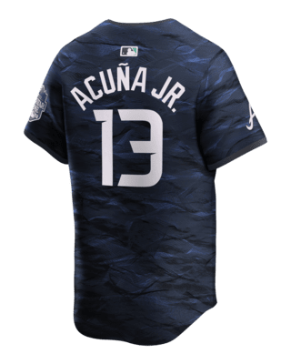 Ronald Acuña Jr. National League 2023 All-Star Game Men's Nike MLB Limited  Jersey.