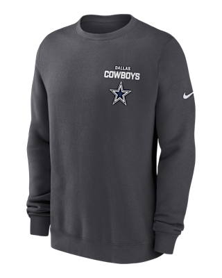 Мужские  Dallas Cowboys Draw Block Club Nike NFL Pullover Crew
