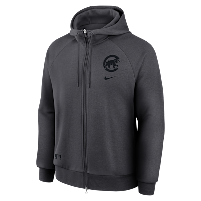 Chicago Cubs Authentic Collection Men's Nike Dri-Fit MLB Full-Zip Hoodie from Nike - $130