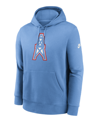 Мужское худи Tennessee Titans Rewind Club Logo Men’s Nike NFL Pullover Hoodie