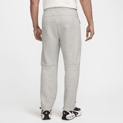 Pants de tejido Fleece con dobladillo abierto para hombre Nike Tech