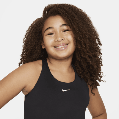 Nike Swoosh Big Kids' (Girls') Dri-FIT Tank Sports Bra (Extended Size)