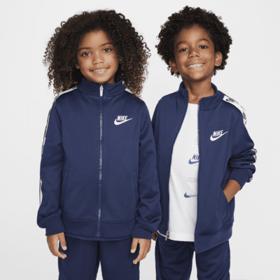 Nike Dri-FIT Little Kids' Logo Taping 2-Piece Full-Zip Set