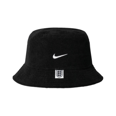 Gorro tipo pescador de fútbol Nike de pana England