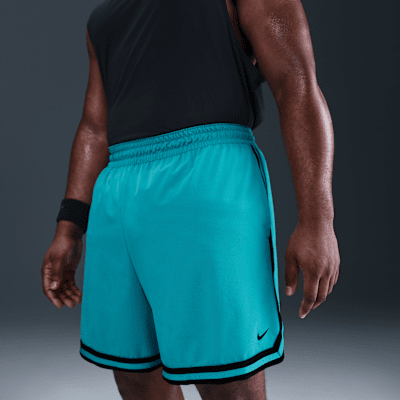 Shorts de básquetbol de tejido Woven UV Dri-FIT de 15 cm para hombre Nike DNA
