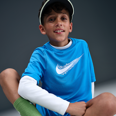 ナイキ マルチ ジュニア (ボーイズ) Dri-FIT ショートスリーブ トップ