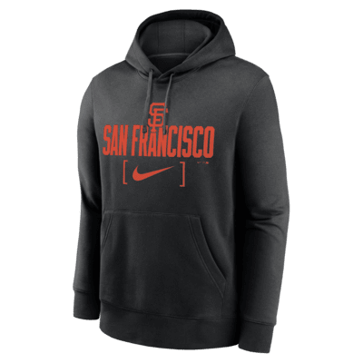 San Francisco Giants Club Slack Men's Nike MLB Pullover Hoodie