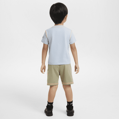 Nike Sportswear Reimagine Toddler French Terry Shorts Set