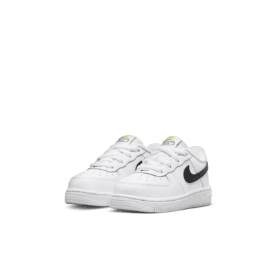 Nike Force 1 Lv8 2 Baby/toddler Shoes In Black/white/black