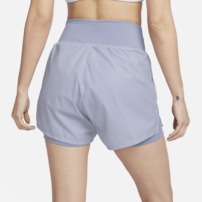 Nike Run Division Women's Mid-Rise 8cm (approx.) 2-in-1 Reflective Design Shorts