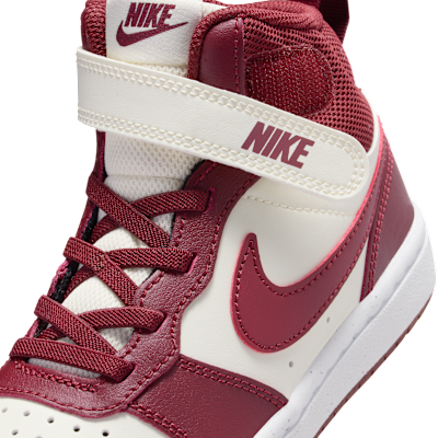 Tenis para niños de preescolar Nike Court Borough Mid 2