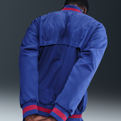 FC Barcelona Strike Home Men's Nike Dri-FIT Soccer Anthem Jacket