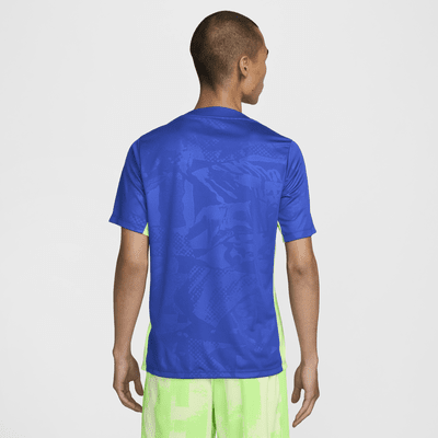 Playera de fútbol Nike Dri-FIT para antes del partido para hombre FC Barcelona Academy Pro Alternativa